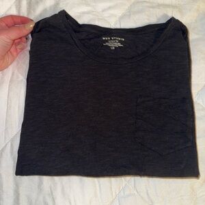 Max Studio Black Womens Shirt